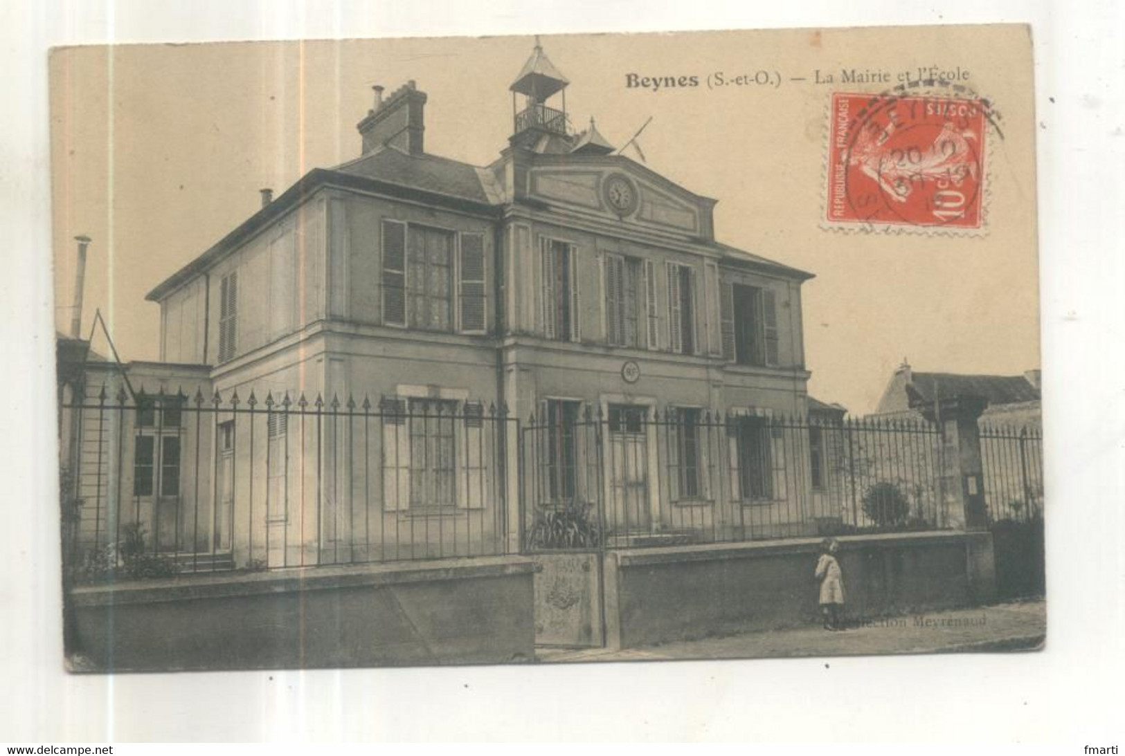 Beynes, La Mairie Et L'Ecole - Beynes