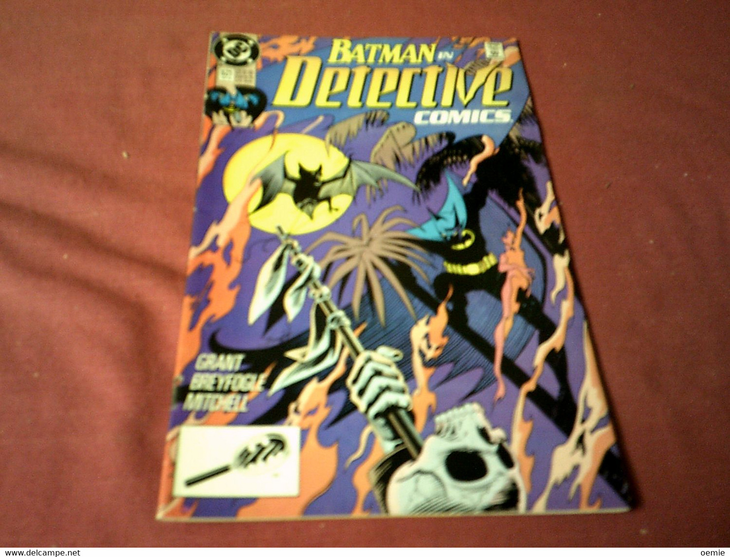 BATMAN  IN DETECTIVE N° 621  SEP 90 - DC