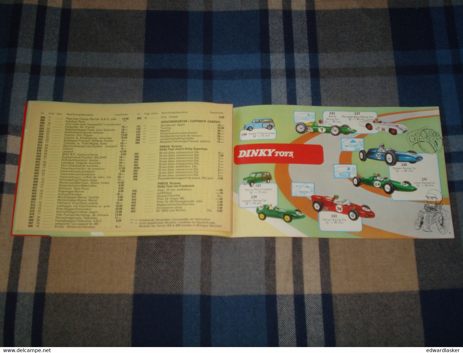 Catalogue Original DINKY TOYS 1965 - Voitures Miniatures - Catálogos