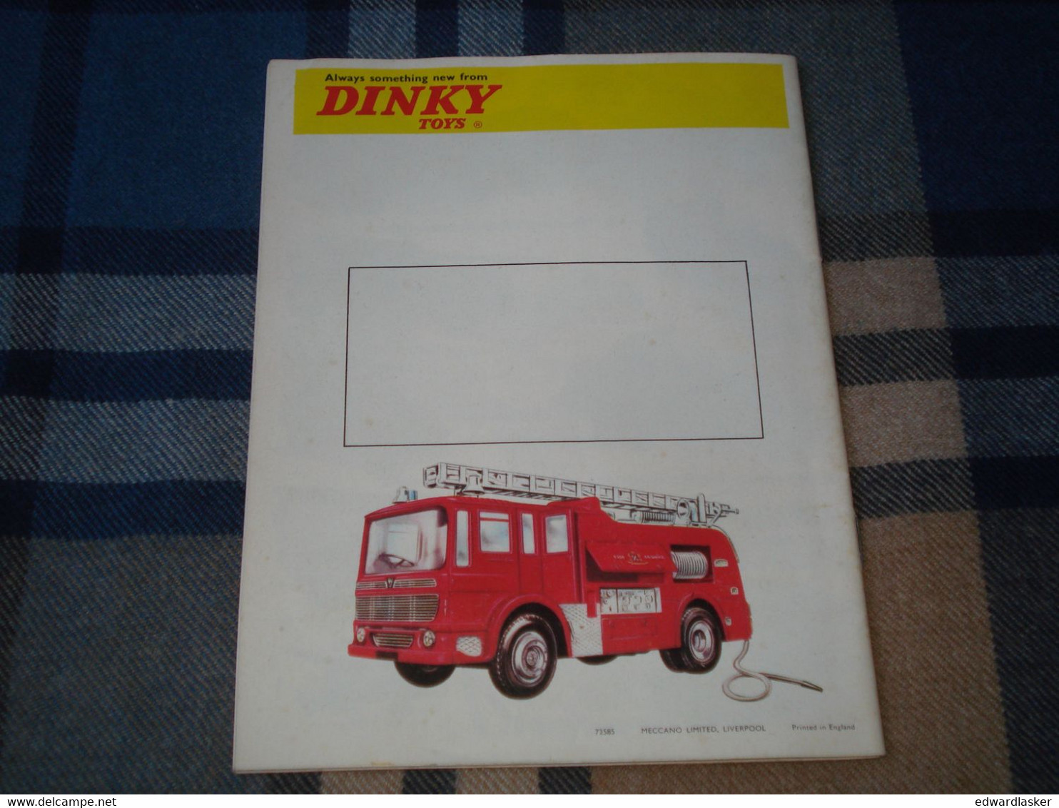 Catalogue original DINKY TOYS 1969 - N°5 - voitures miniatures