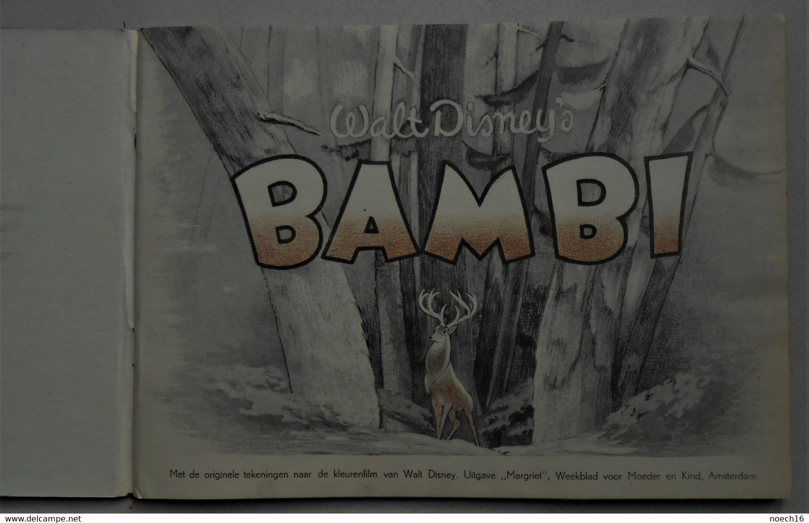 Album Chromos INCOMPLET - Bambi, Walt Disney - Uitgave "Margriet", Amsterdam - Sammelbilderalben & Katalogue