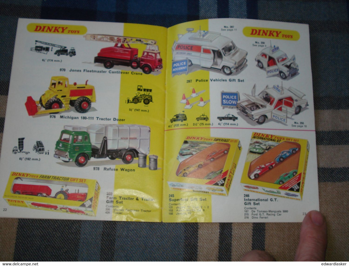 Catalogue Original DINKY TOYS 1970 - N°6 - Voitures Miniatures - Catalogues & Prospectus