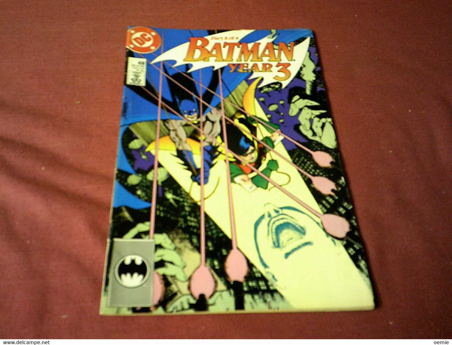 BATMAN   YEAR 3    N°  438    1989 - DC