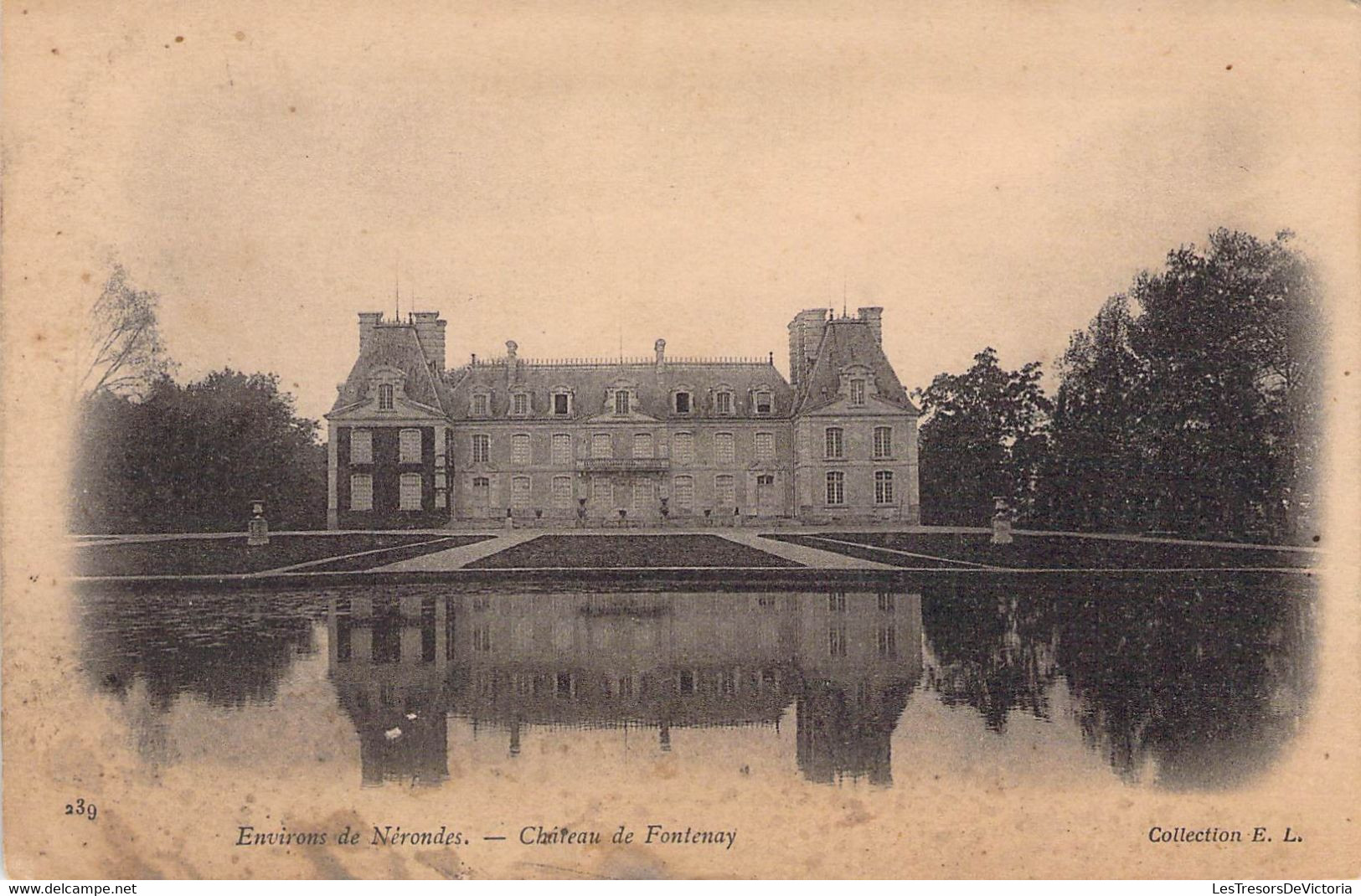 CPA - 18 - Environs De Nérondes - Château De Fontenay - Collection EL - Nérondes