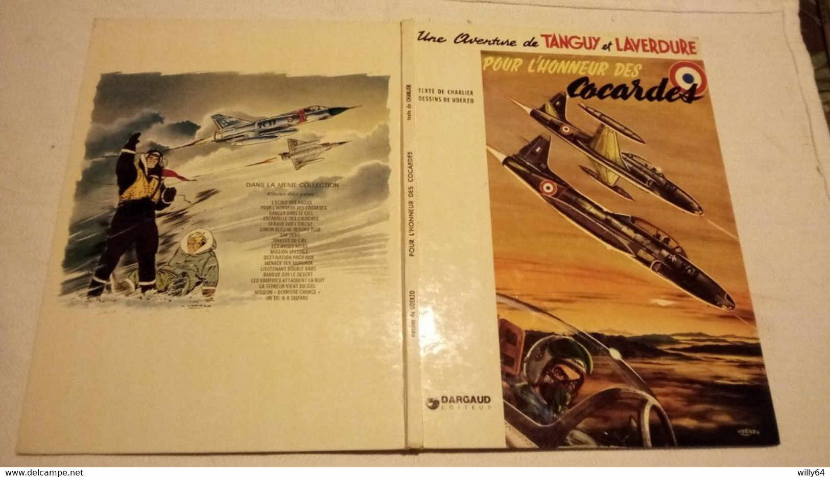 TANGUY Et LAVERDURE  Pour L'Honneur Des Cocardes 1976  Editions: DARGAUD   TBE - Tanguy Et Laverdure