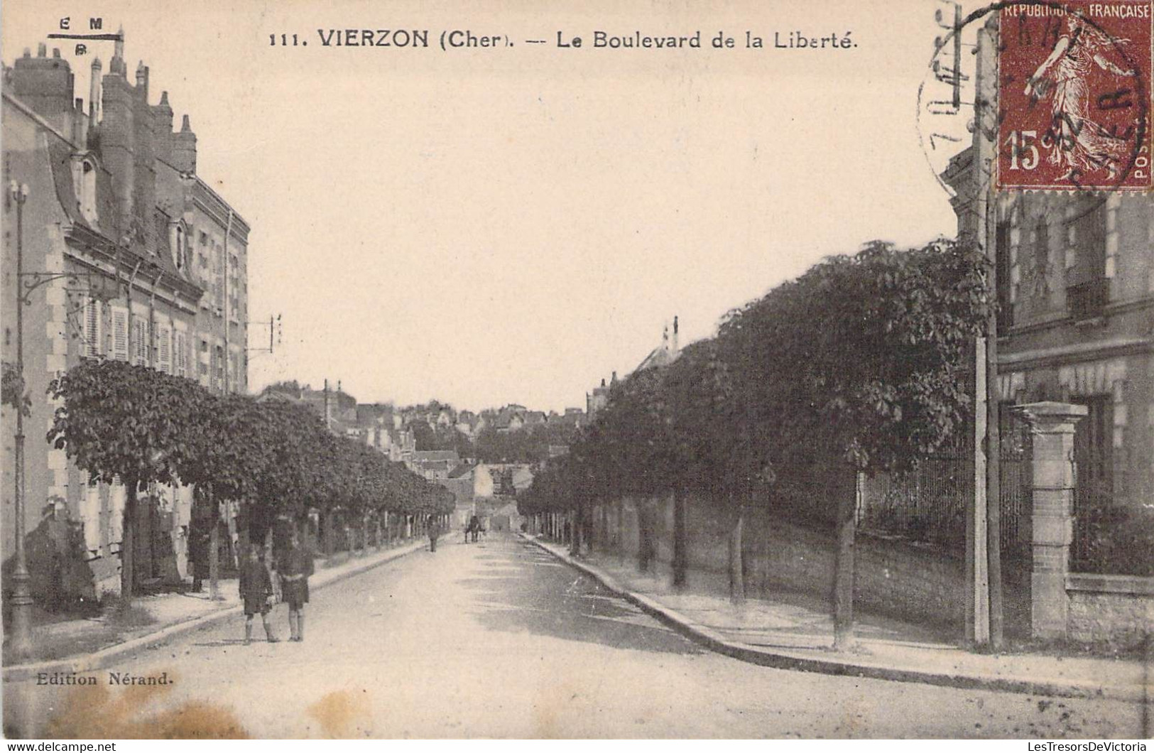 CPA - 18 - VIERZON - Le Boulevard De La Liberté - Edition Nérand - Vierzon