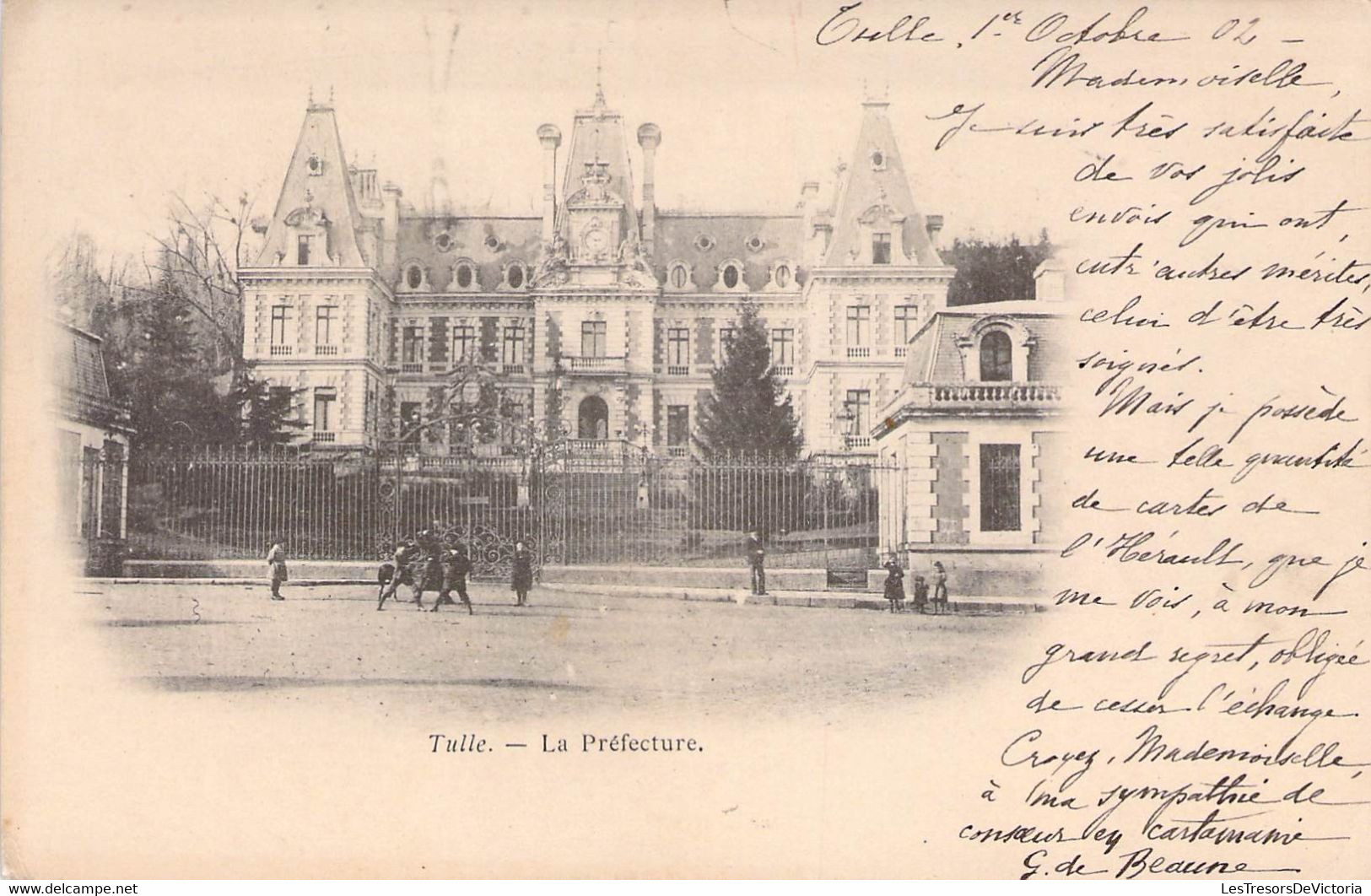 CPA - 19 - TULLE - La Préfecture - 1902 - Précurseur - Tulle