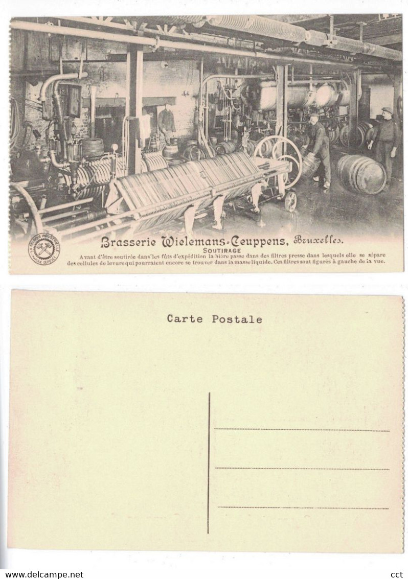 Forest  Bruxelles  Brasserie Wielemans-Ceuppens   Soutirage - Vorst - Forest