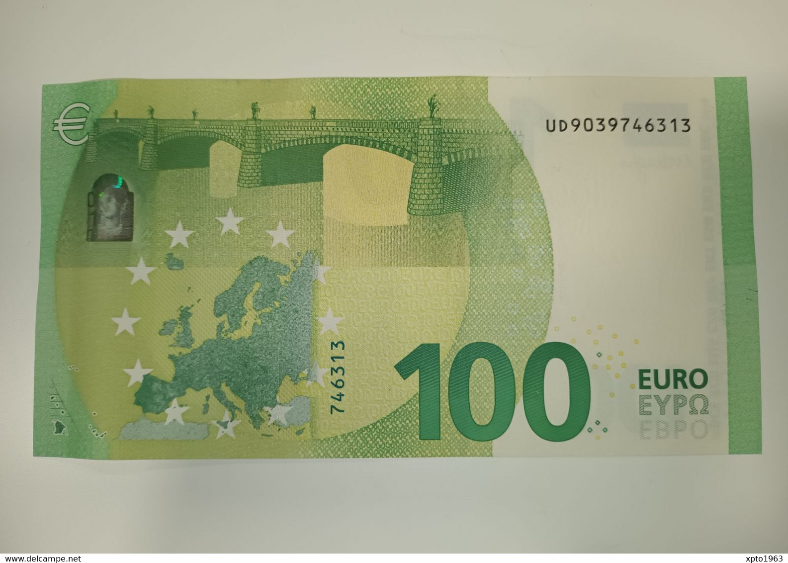 100 Euro FRANCE - U002 H5 Last Position - Serial Number UD9039746312 - UNC NEUF FDS - 100 Euro