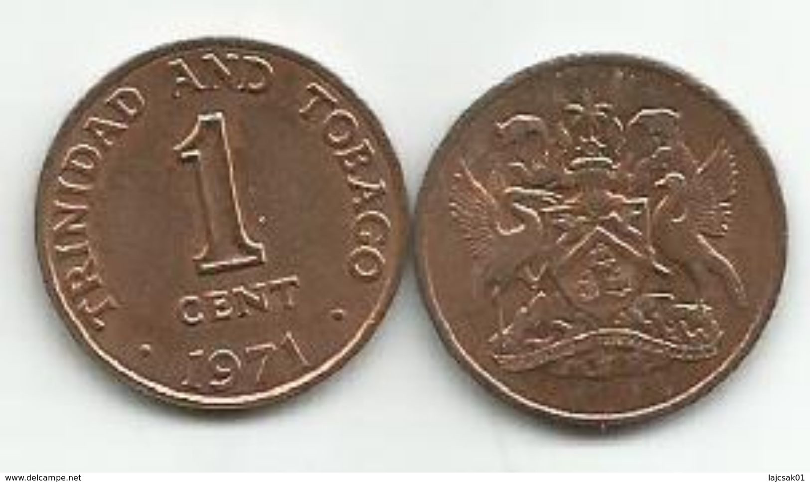 Trinidad And Tobago 1 Cent 1971. - Trinidad & Tobago