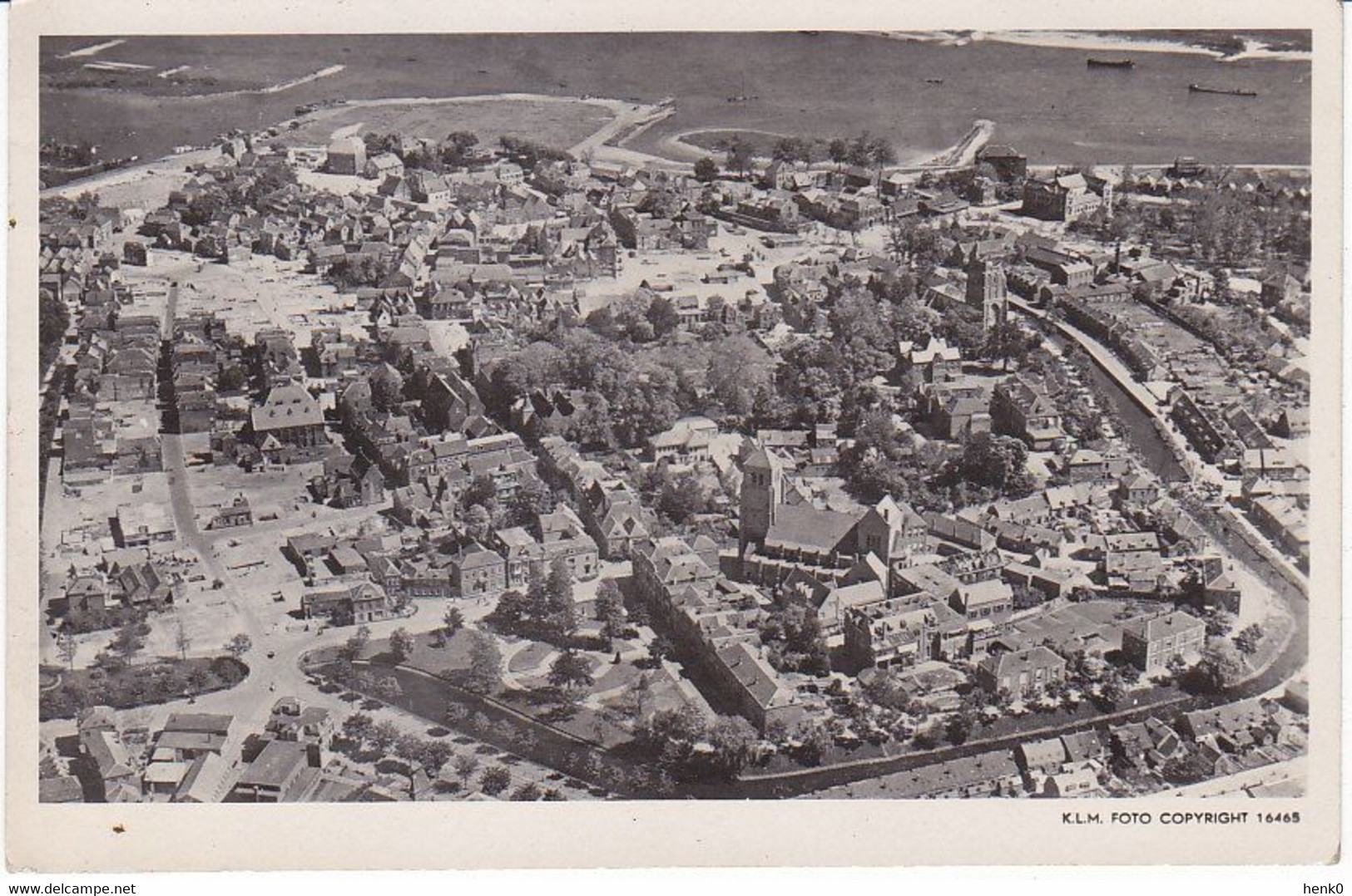 Tiel In 1946 KLM Luchtfoto OB1564 - Tiel