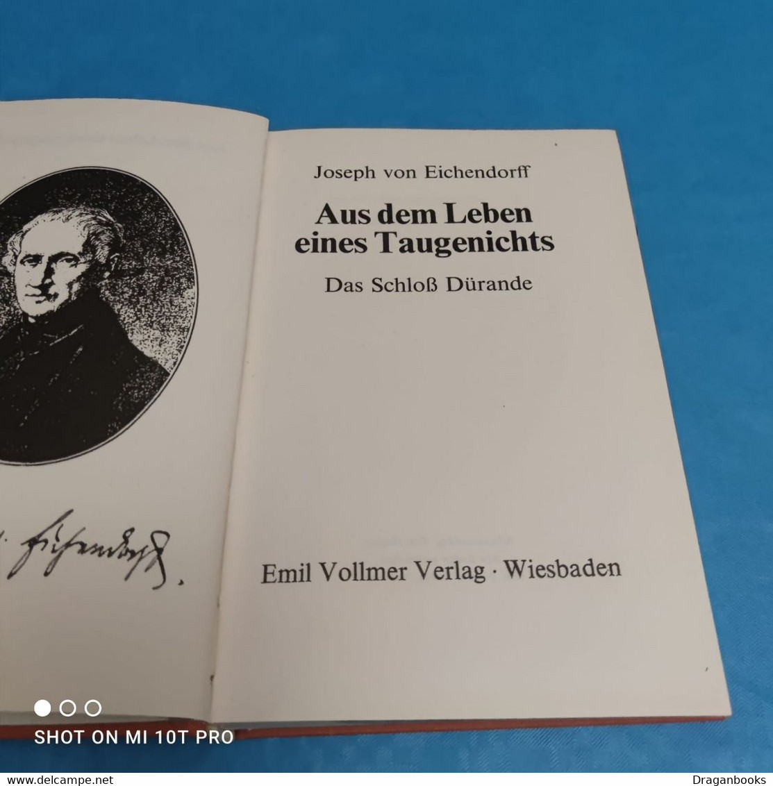 Joseph Eichendorff - Aus Dem Leben Eines Taugenichts - Das Schloss Dürande - Auteurs All.