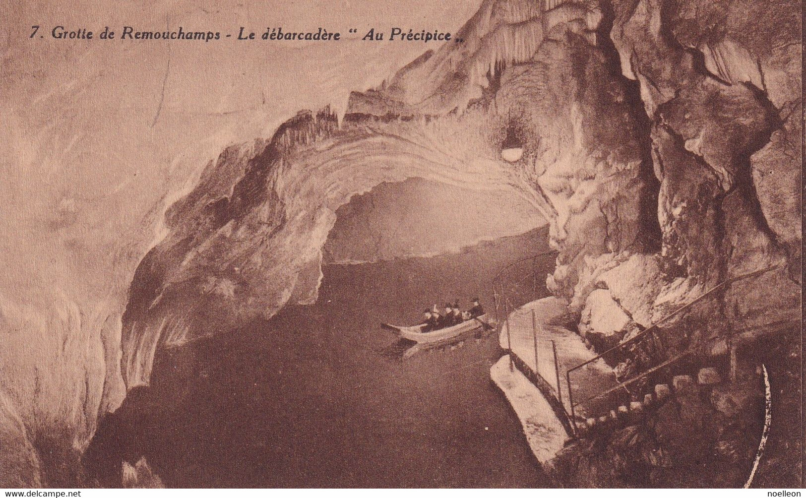 Remouchamps - Grotte - Le Débarcadère Au Précipice - Aywaille