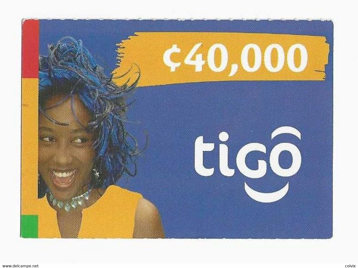 GHANA RECHARGE TIGO C40,000 - Ghana