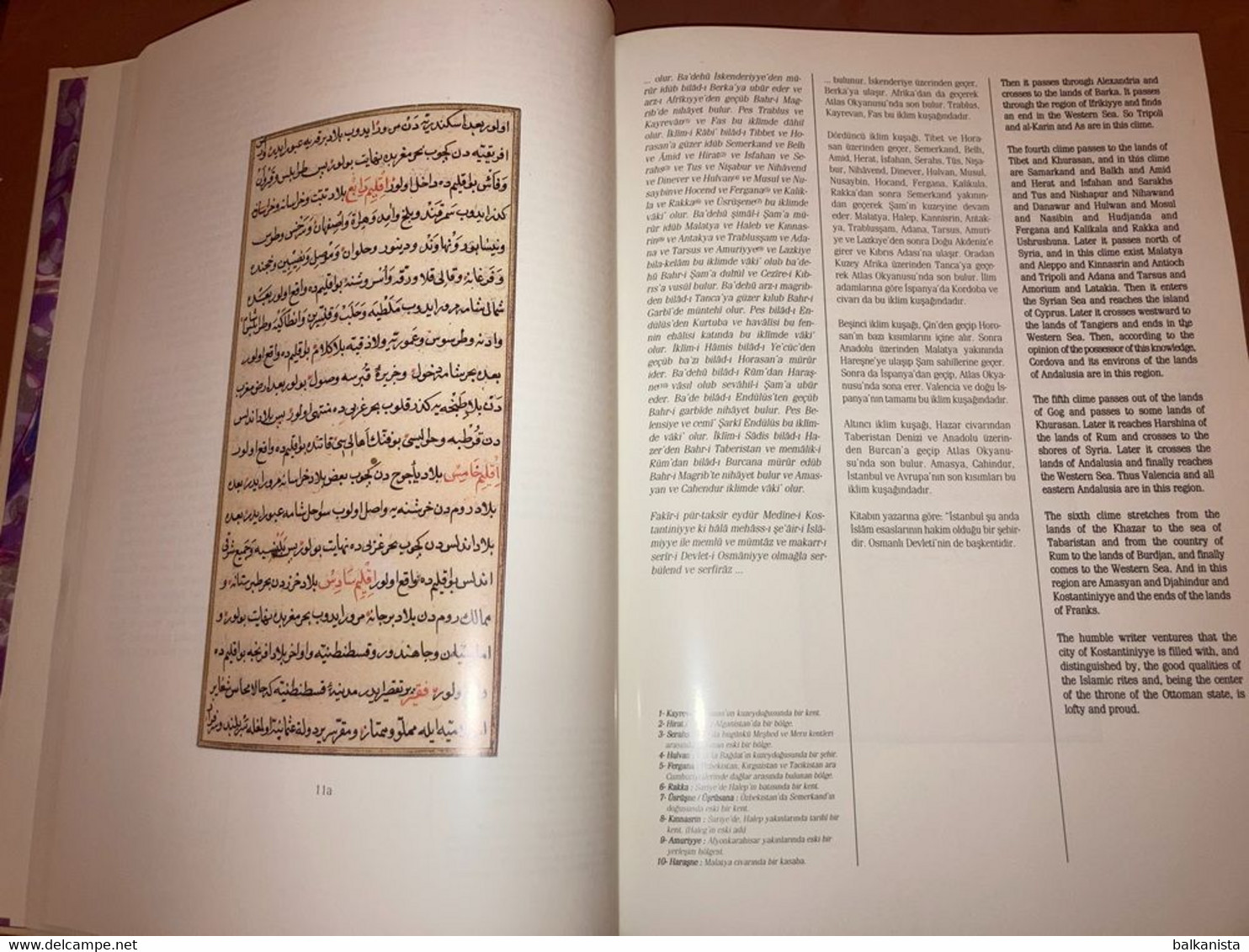 History Of The West Indies Known As The New Hadith Facsimile Turkish English - Nahost