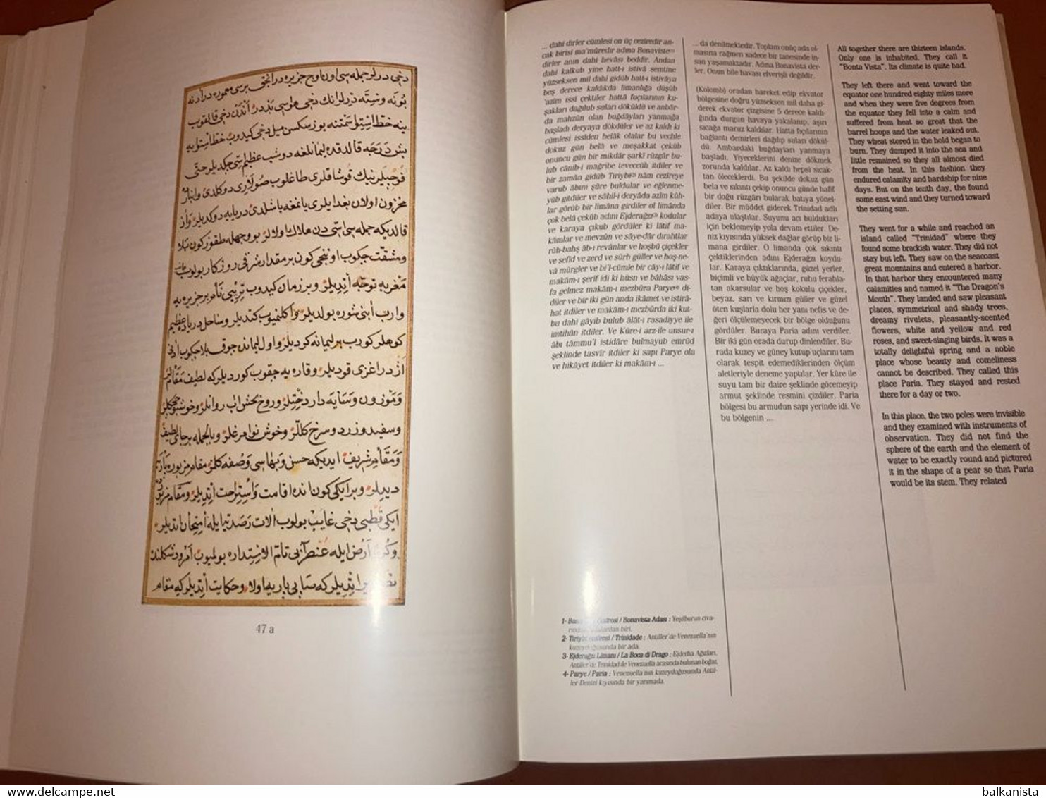 History Of The West Indies Known As The New Hadith Facsimile Turkish English
