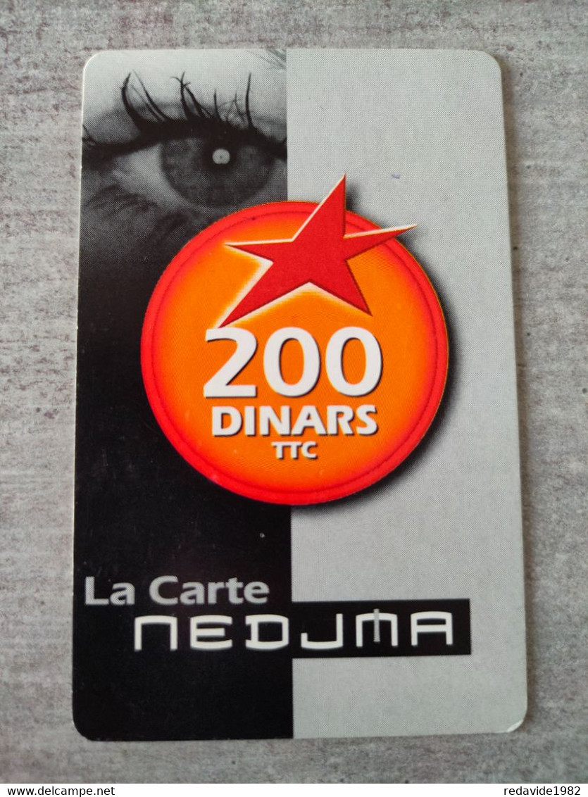 Algeria - DZ-NED-REF-0001_0801 - Nedjma Eye 200 Dinars (exp. 2008/01/31) - Algeria