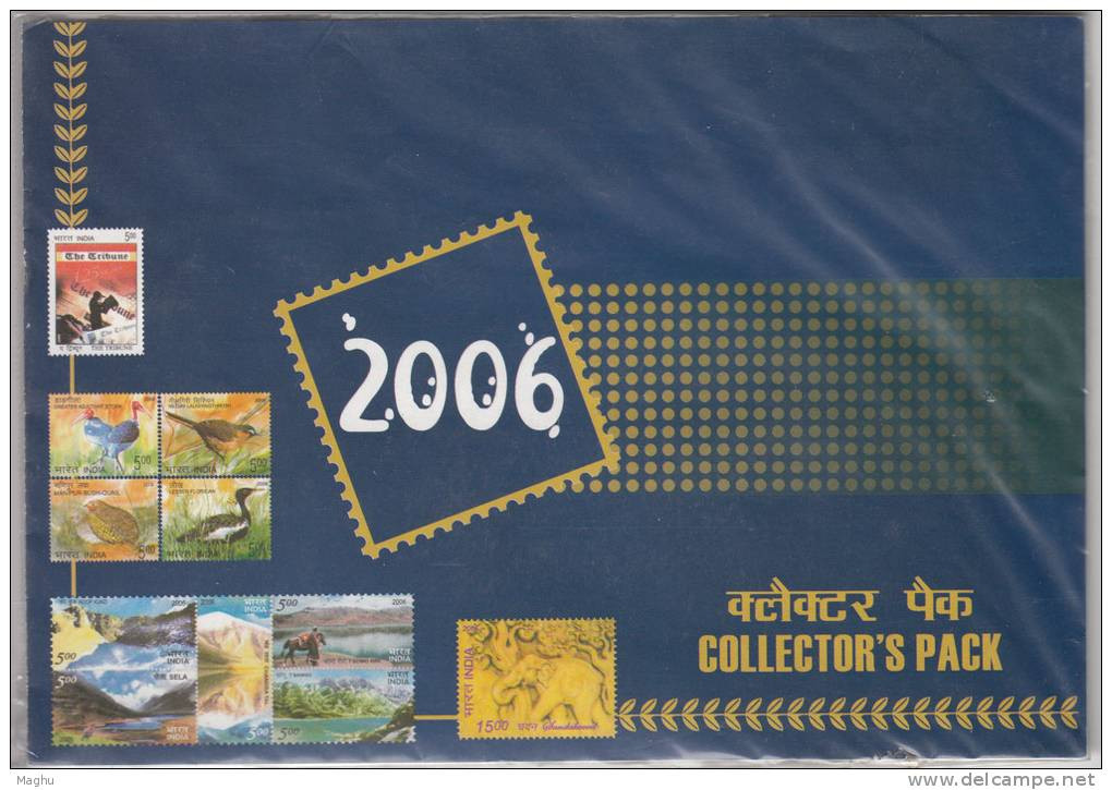India MNH 2006,  Post Office / Department Collectors Year Pack - Volledig Jaar