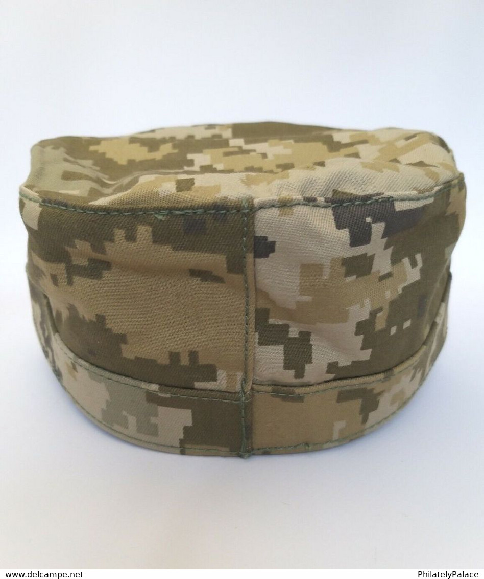 UKRAINE Ukrainian Military Army Uniform Camo Hat Cap Ukraine NEW Size 58 (**) Only 1 Avaliable - Casques & Coiffures