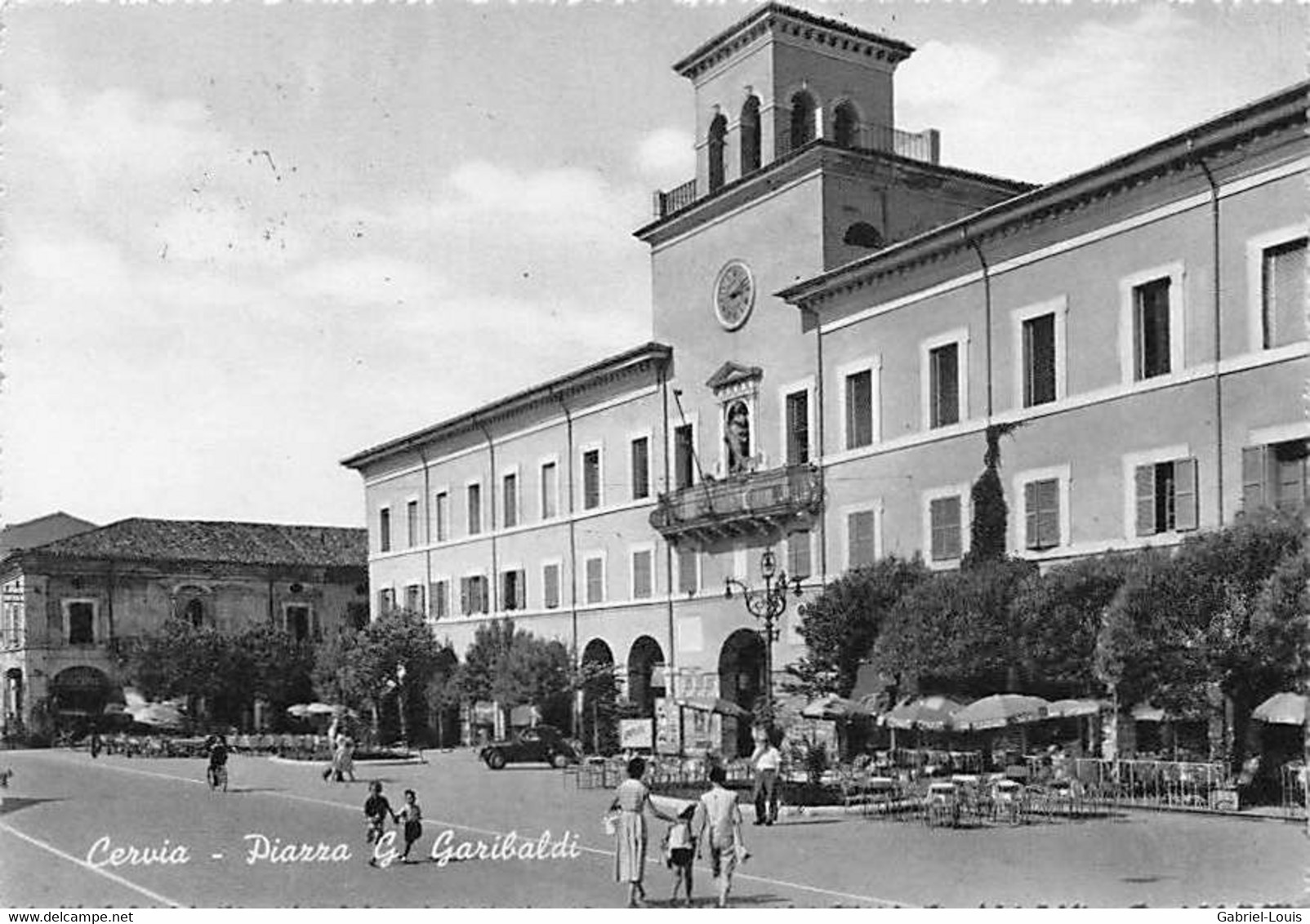 Cervia PIazza G. Garibaldi    (10 X 15 Cm) - Ravenna