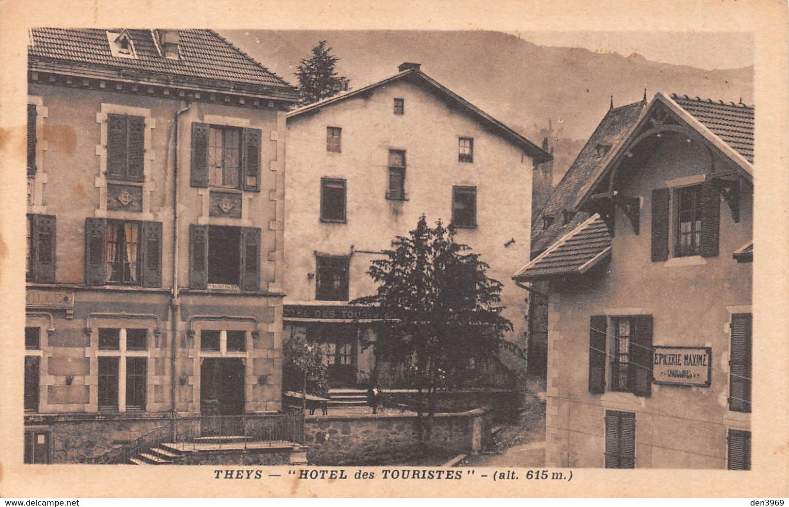 THEYS (Isère) - Hôtel Des Touristes - Epicerie Maxime - Theys