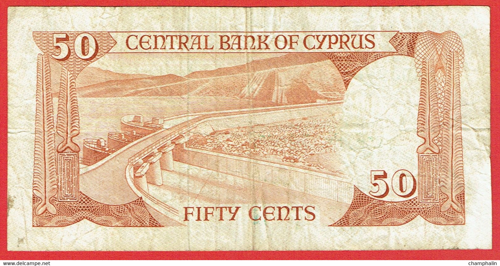 Chypre - Billet De 50 Cents - 1er Décembre 1984 - P49a - Chypre