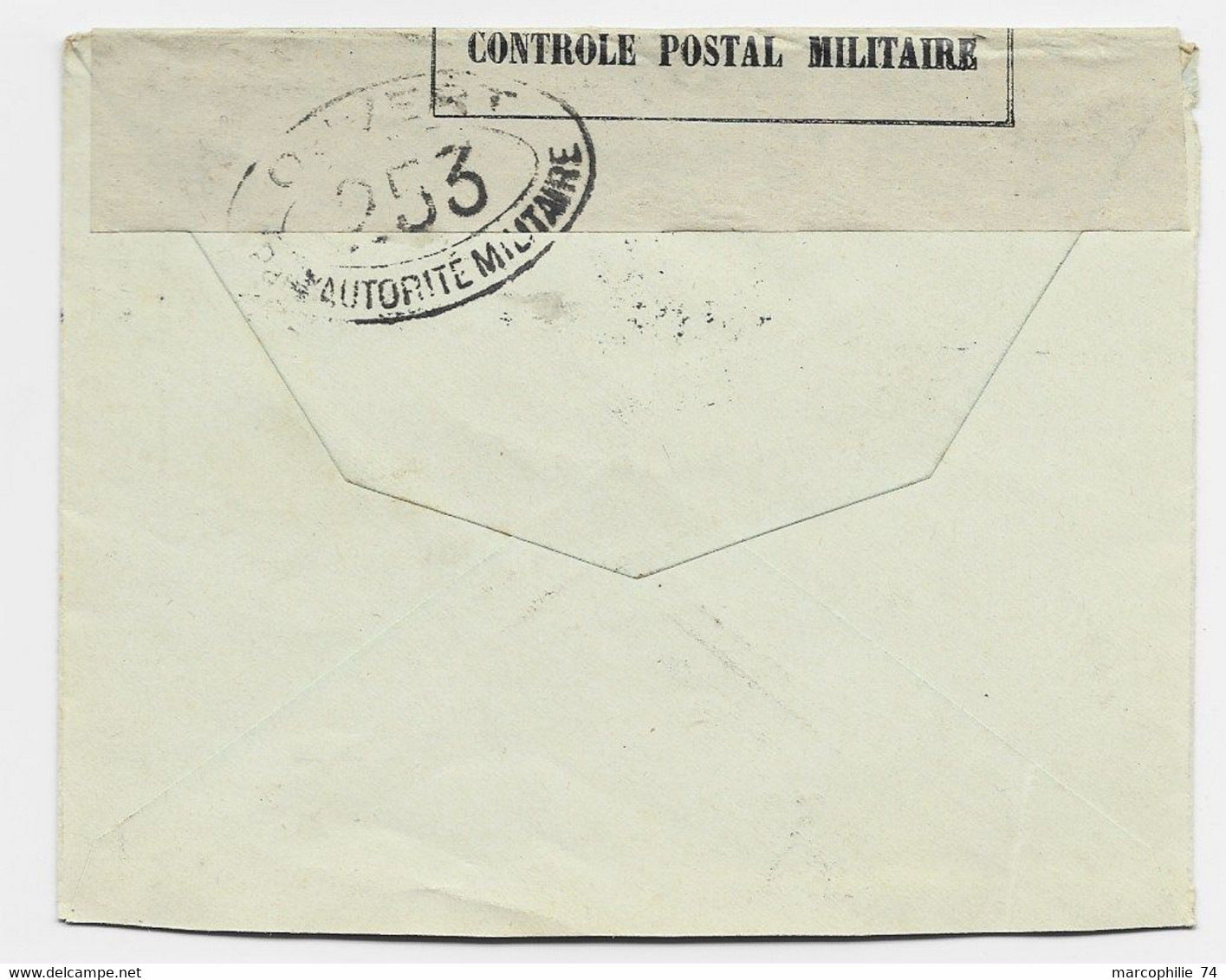 HELVETIA SUISSE 5CX3 LETTRE COVER GENEVE 1917 POUR FRANCE THONON LES BAINS HAUTE SAVOIE FRONTALIER + CENSURE 253 - Annullamenti