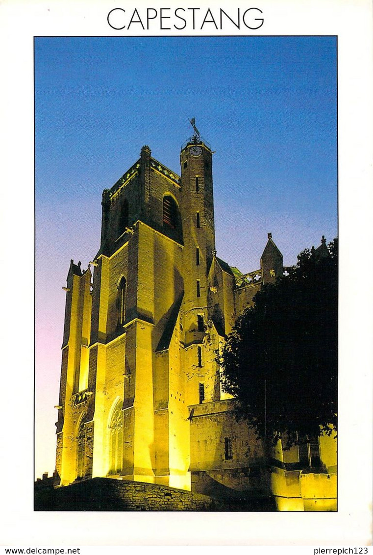 34 - Capestang - La Cathédrale Illuminée - Capestang