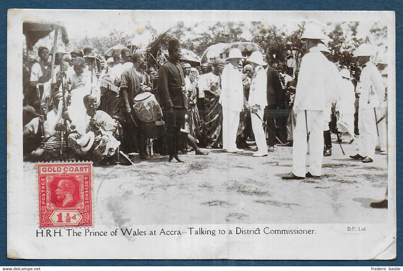 ACCRA - The Prince Of Wales - Talking To A District Commissioner - - Ghana - Gold Coast