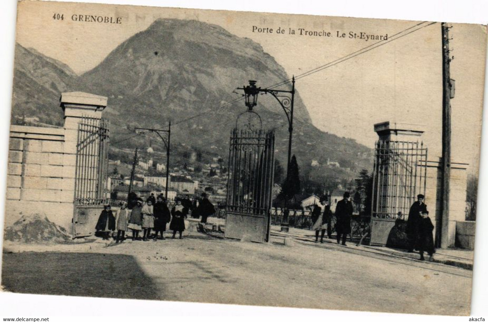 CPA GRENOBLE - Porte De La TRONCHE Le St-Eynard (244030) - La Tronche