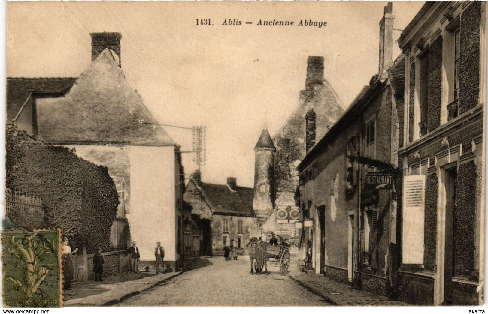 CPA ABLIS - Ancienne Abbaye (246442) - Ablis