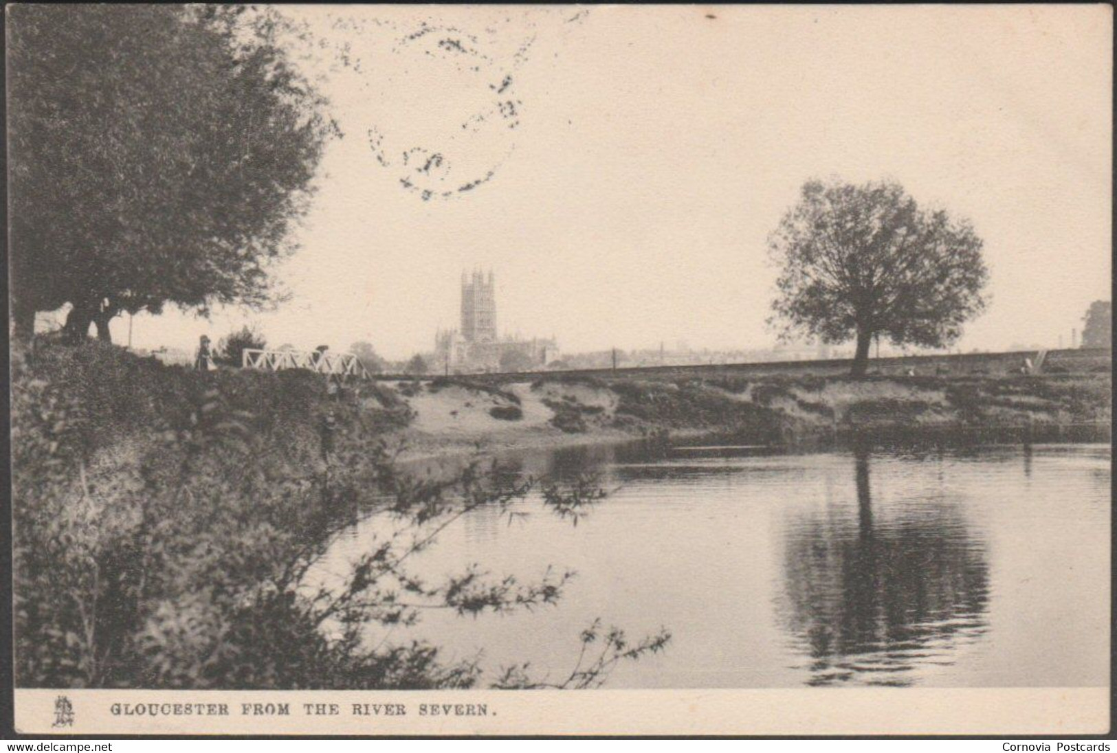 Gloucester From The River Severn, Gloucestershire, 1904 - Tuck's Postcard - Gloucester