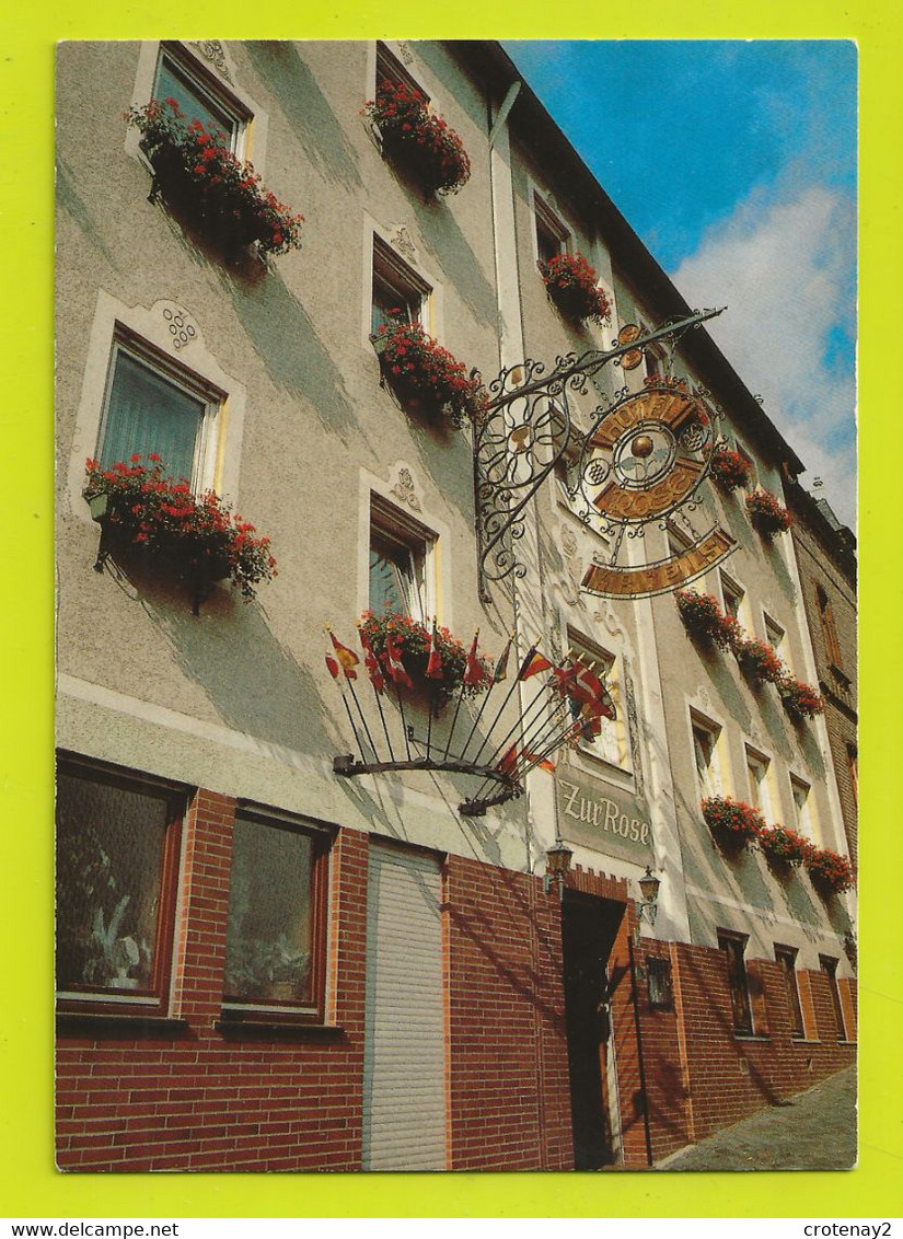 Rhénanie Palatinat Bitburg Rüdesheim Am Rhein Hotel ROSE Inh Josef Bertram Jr Wilhelmstrasse 27 En 1989 - Bitburg