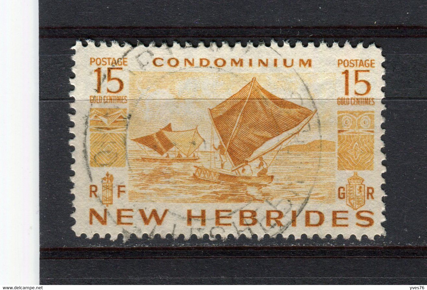 NOUVELLES-HEBRIDES - Y&T N° 157° - Pirogues à Voile - Used Stamps