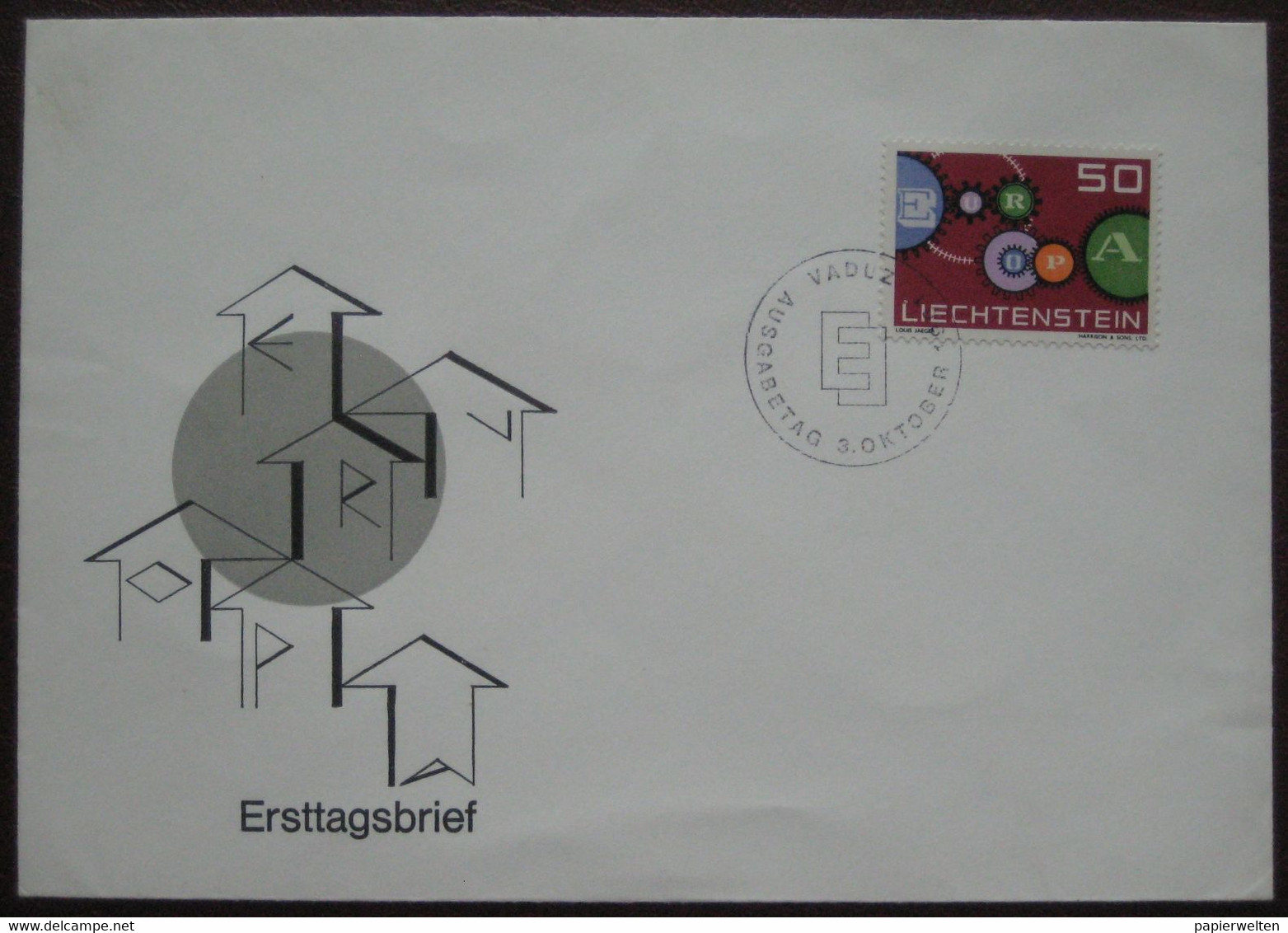 Liechtenstein FDC 1961 - Europa Cept 1961 - Storia Postale
