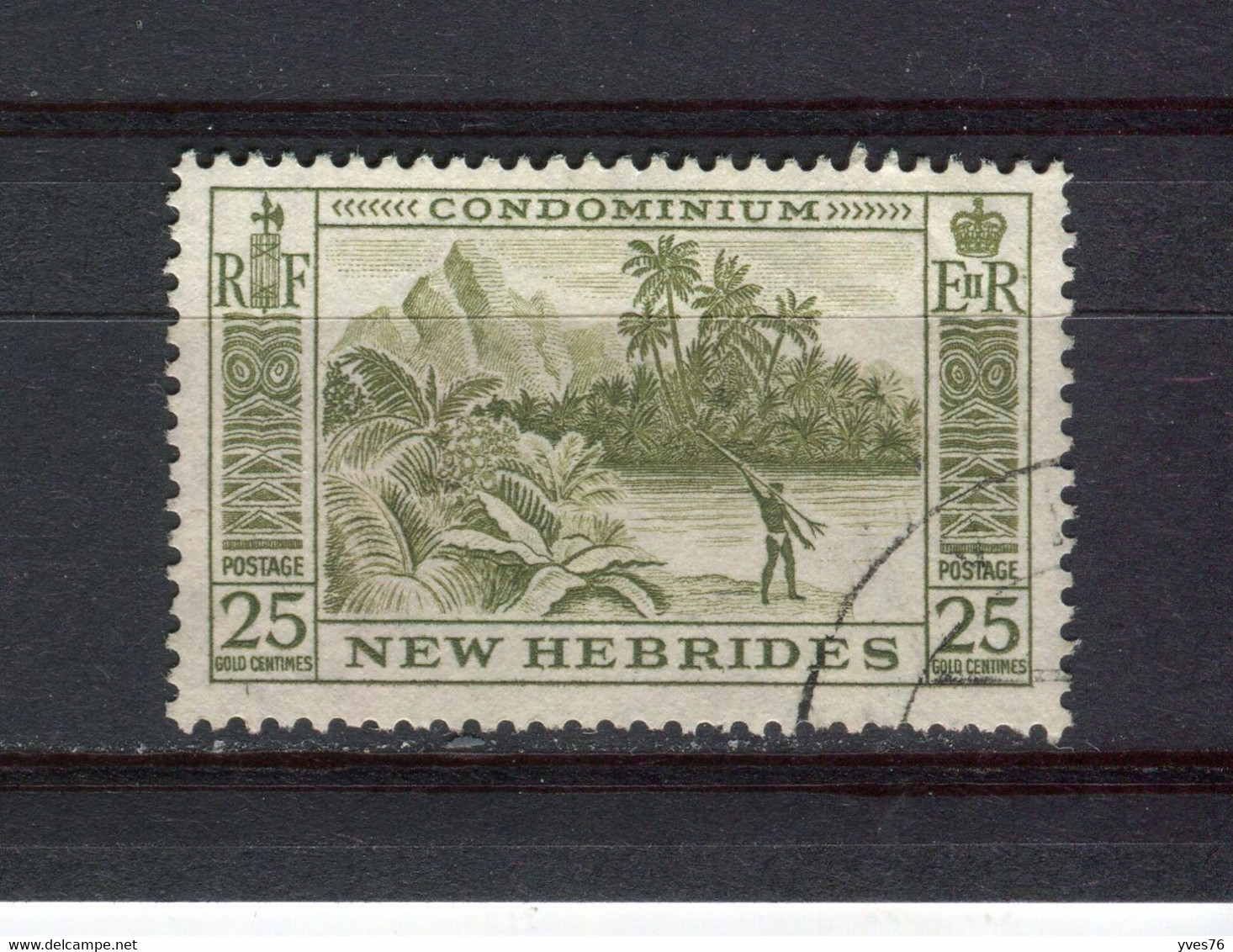 NOUVELLES-HEBRIDES - Y&T N° 190° - La Pêche - Used Stamps