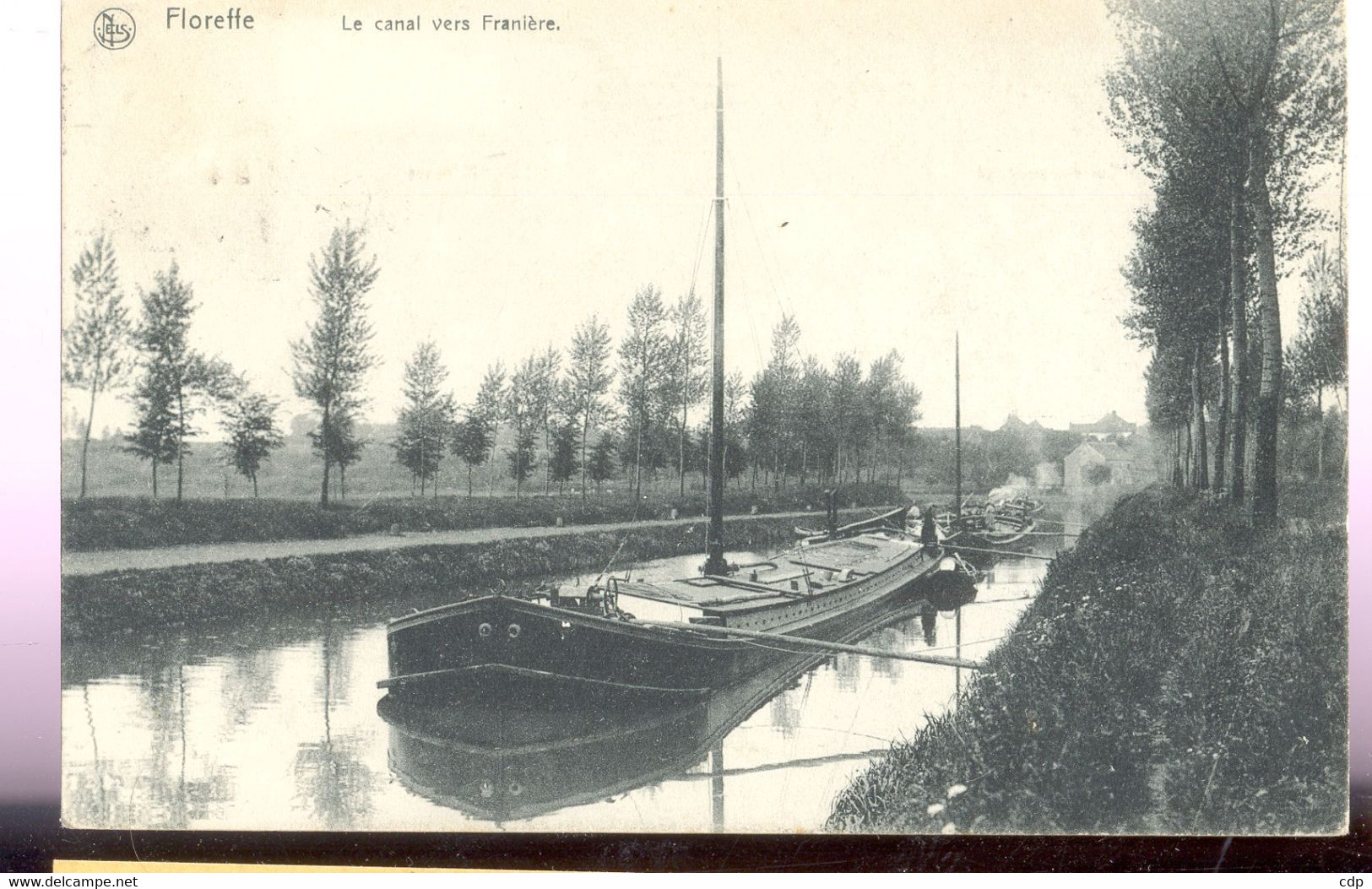 Cpa Floreffe   Bateau   1913 - Floreffe