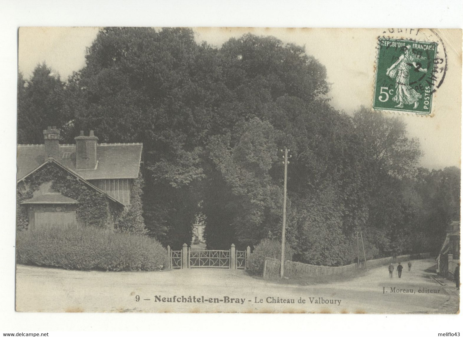 76/CPA - Neufchatel En Bray - Le Chateau De Valboury - Neufchâtel En Bray