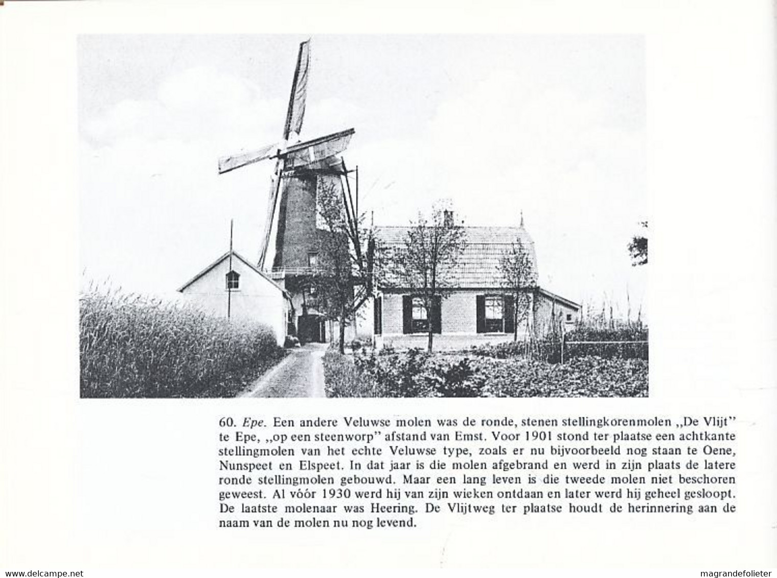 CPA CARTE POSTALE HOLLANDE NEDERLAND LIVRE NEDERLANDSE MOLEN IN OUDE ANSICHTEN DEEL 2 - Books & Catalogues