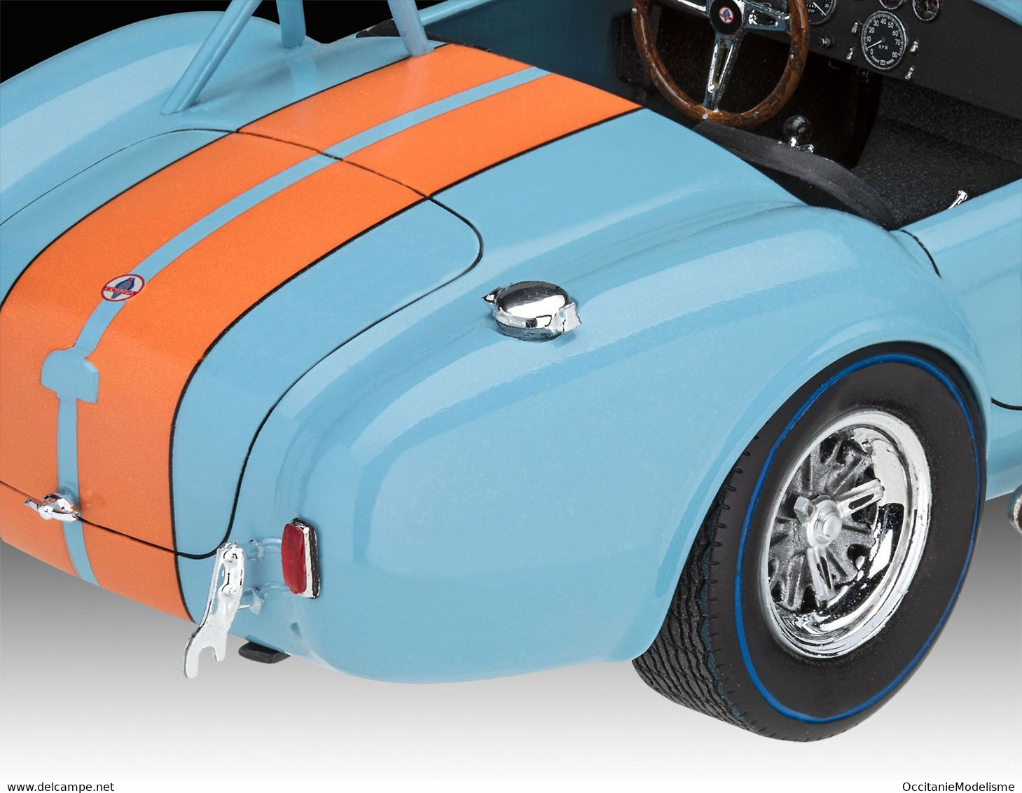 Revell - SET SHELBY COBRA 427 1965 + Peintures + Colle Maquette Kit Plastique Réf. 67708 Neuf NBO 1/24 - Auto's