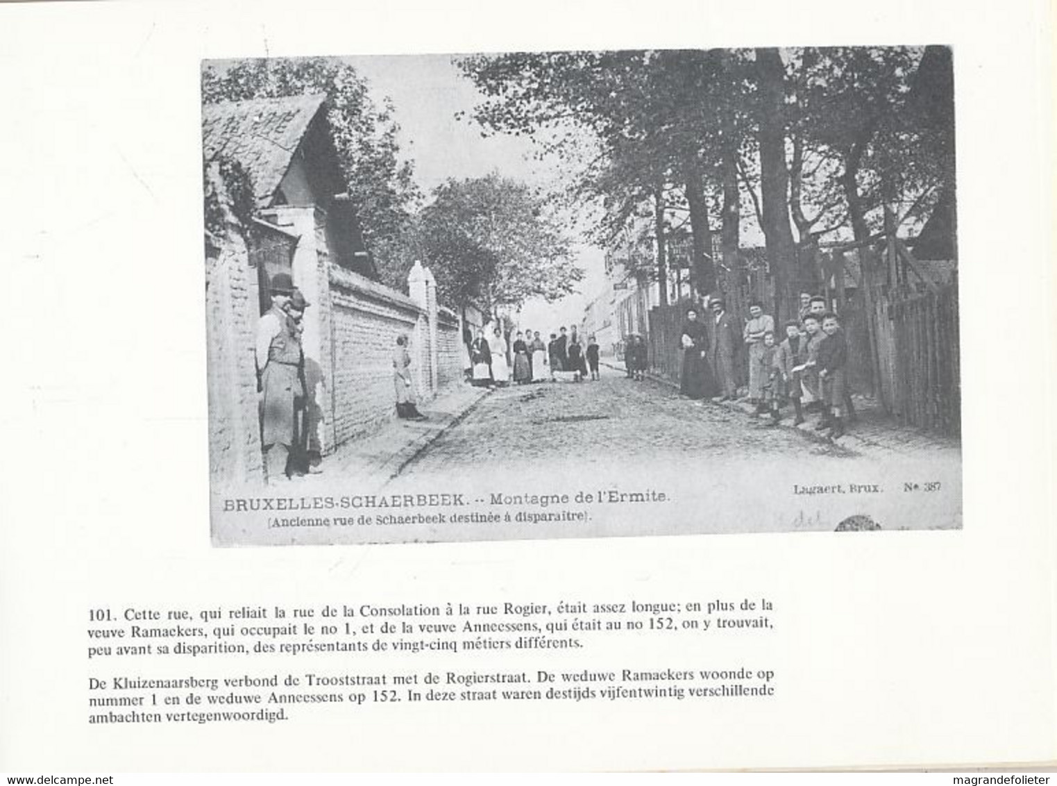 CPA CARTE POSTALE BRUXELLES-SCHAERBEEK EN CARTES POSTALES  IN OUDE PRENTKAARTEN - Boeken & Catalogi