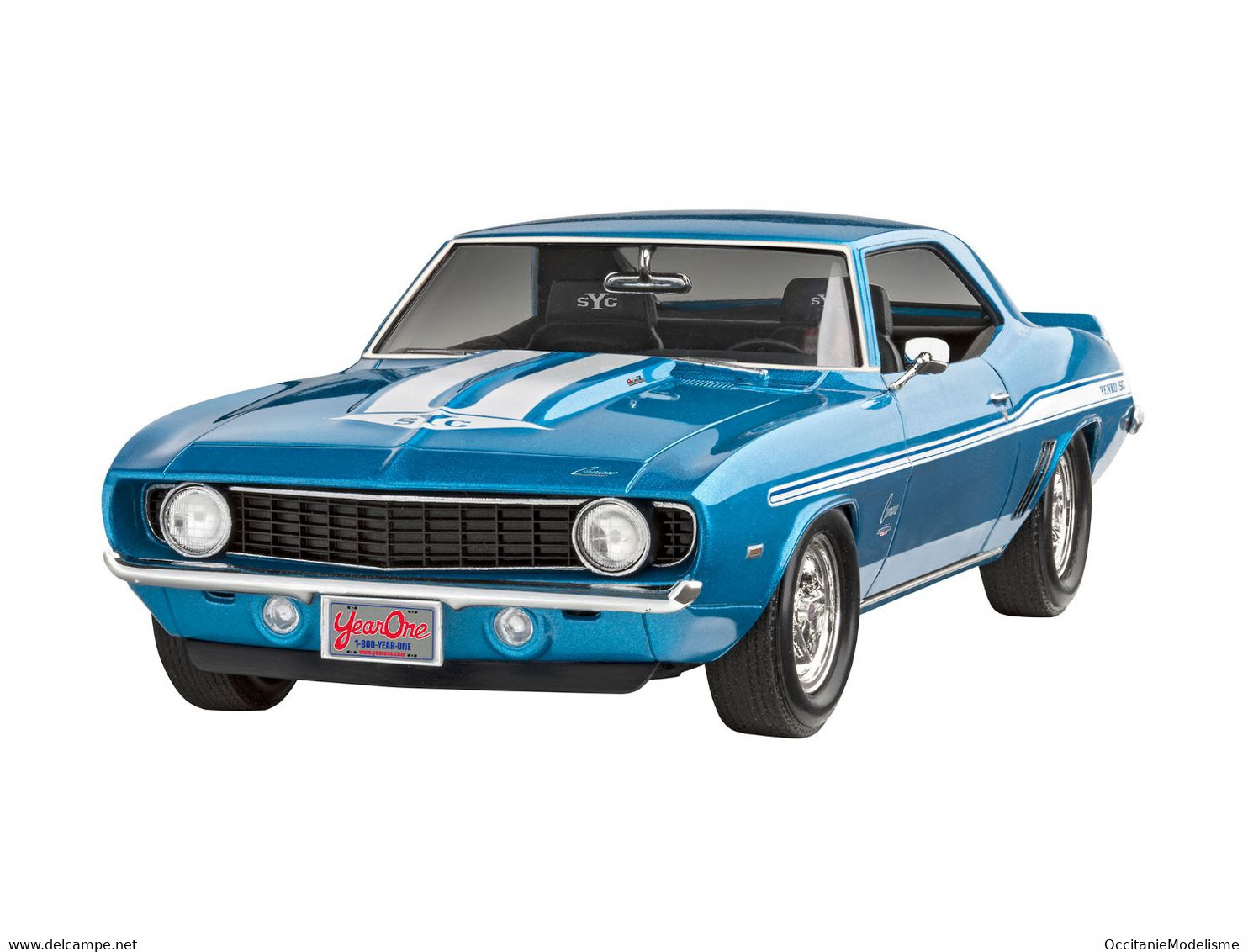 Revell - SET Fast & Furious 1969 CHEVROLET CAMARO Yenko + Peintures + Colle Maquette Kit Plastique Réf. 67694 Neuf 1/25 - Voitures