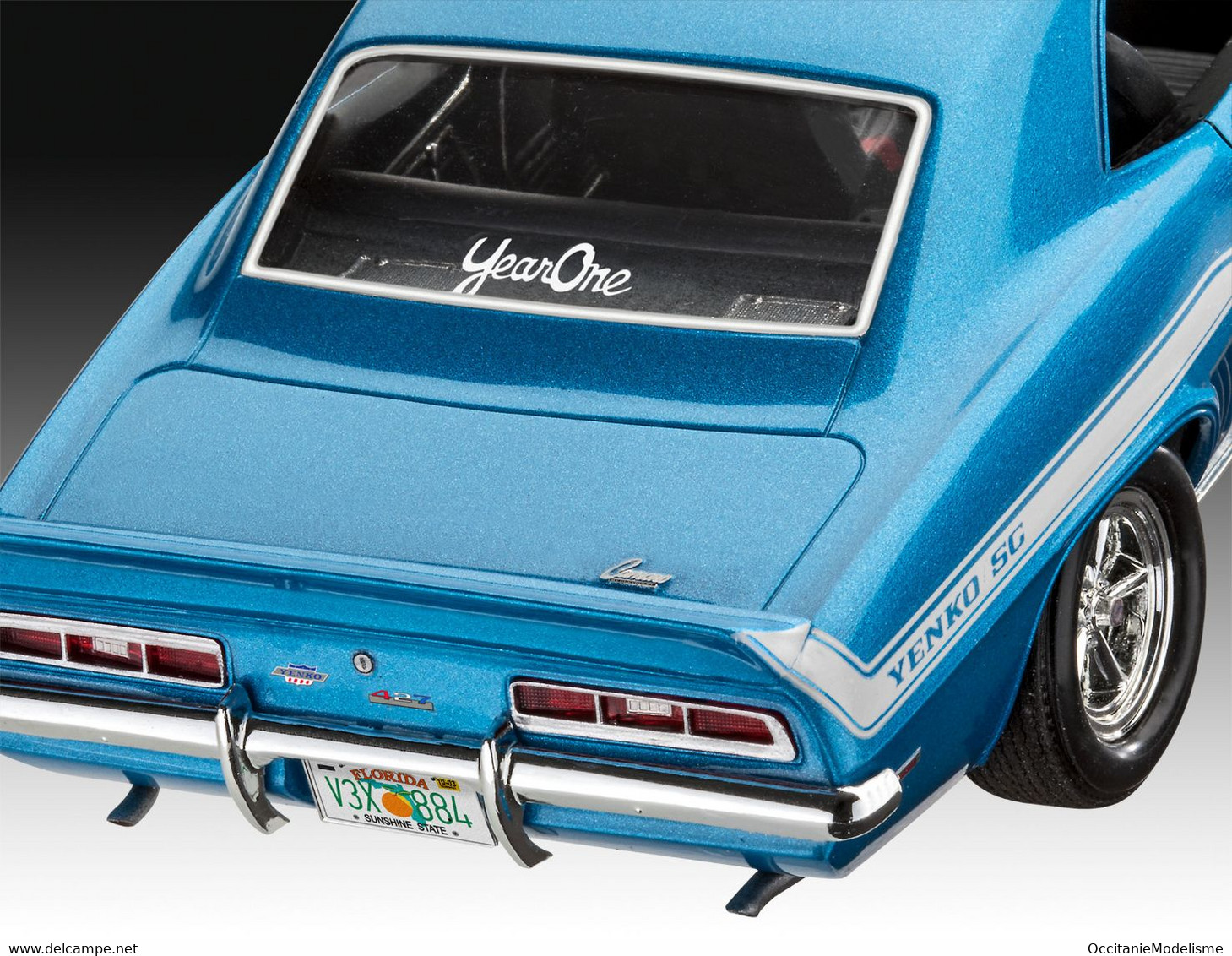 Revell - SET Fast & Furious 1969 CHEVROLET CAMARO Yenko + Peintures + Colle Maquette Kit Plastique Réf. 67694 Neuf 1/25 - Voitures