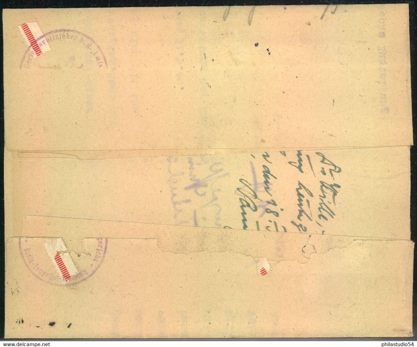 1948, Orts-Zustellung Mit 92 Pfg. Netzaufdruck-Frankatur Ab BERLIN-LICHTERFELDE - Altri & Non Classificati
