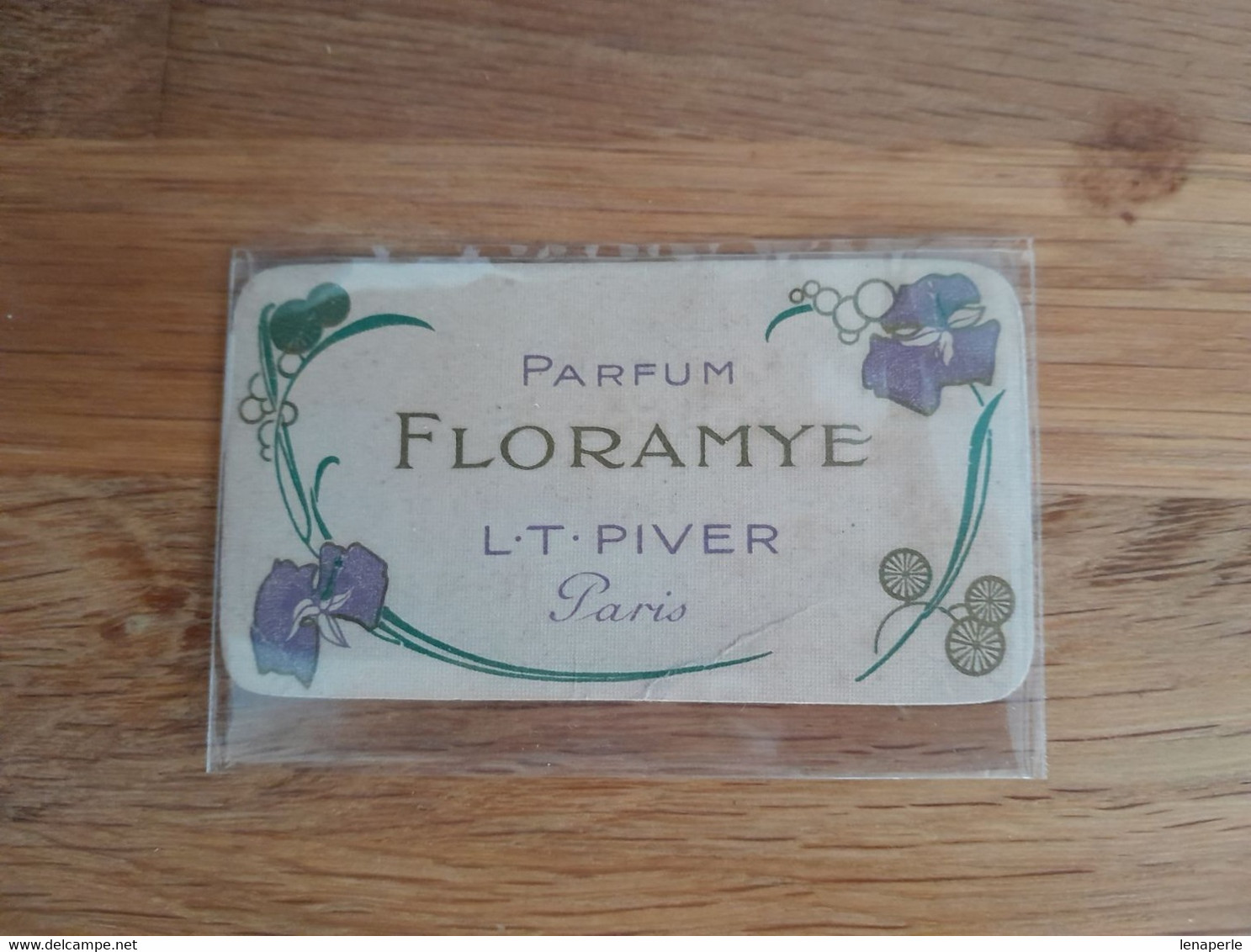 B8762 Carte Parfumée Floramye Piver - Anciennes (jusque 1960)