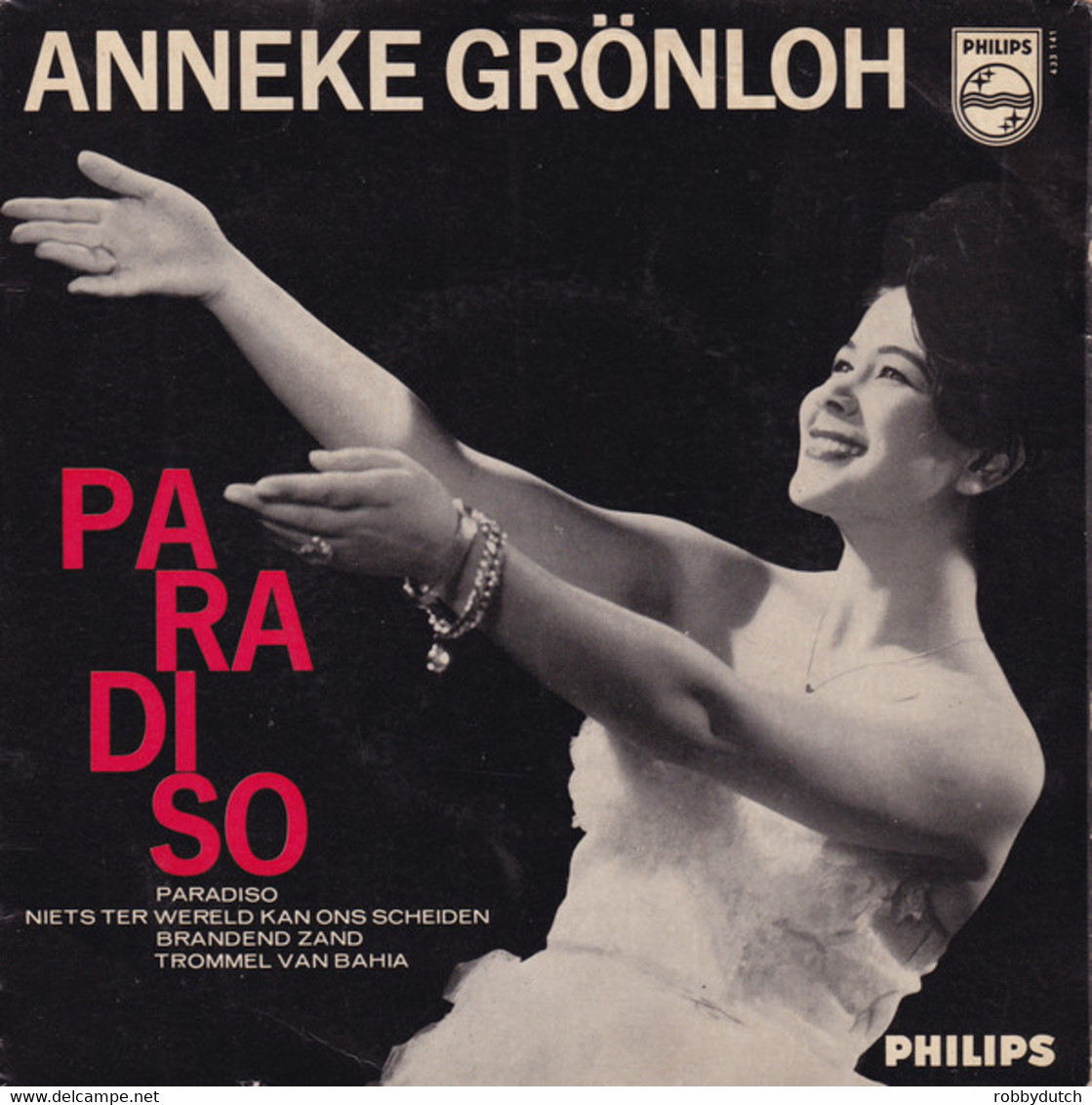 * 7" EP *  ANNEKE GRÖNLOH - PARADISO (Holland 1962) - Otros - Canción Neerlandesa