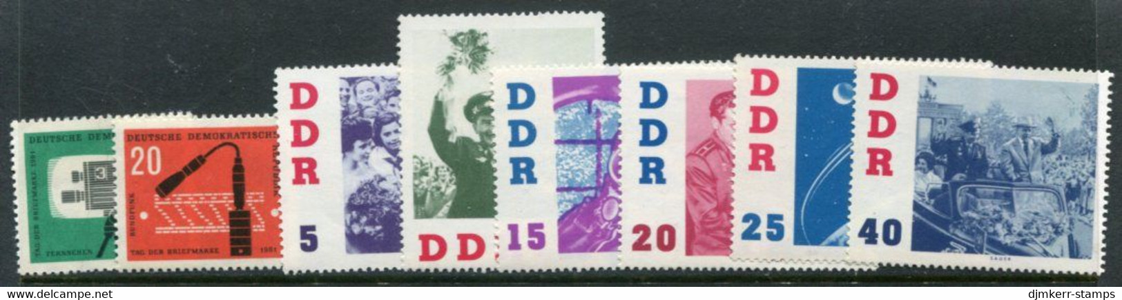 DDR / E. GERMANY 1961 Complete  Issues MNH / **  Michel  807-868 - Nuovi