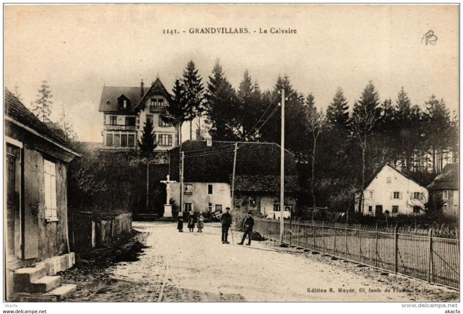 CPA GRANDVILLARS Le Calvaire (722597) - Grandvillars