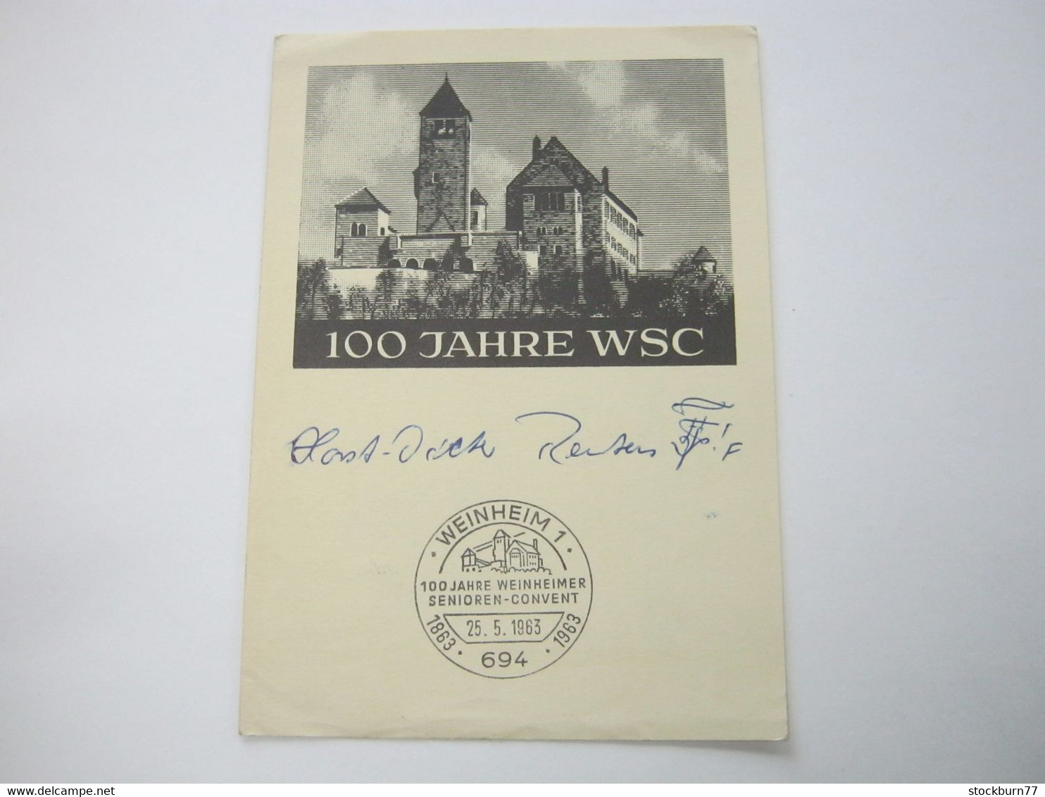 WEINHEIM , Schöne Karte Um  1963 - Weinheim