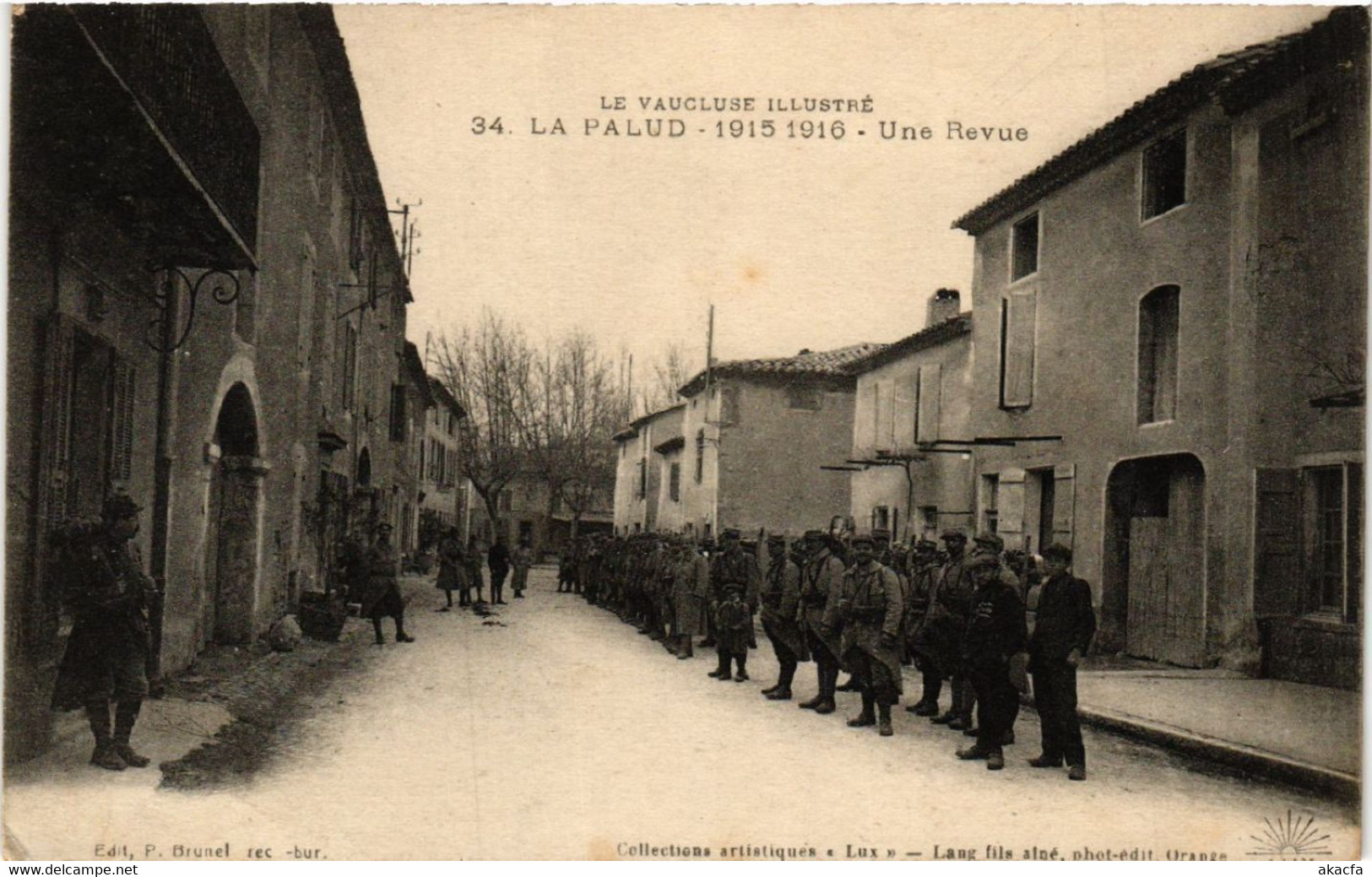 CPA Le VAUCLUSE Illustre - La PALUD - 1915-1916 - Une Revue (511999) - Lapalud